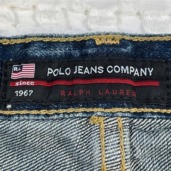 Ralph Lauren Polo Jeans Co. Men's Blue Jeans/Straight Leg 29x30 SKU 4996 - Picture 5 of 8